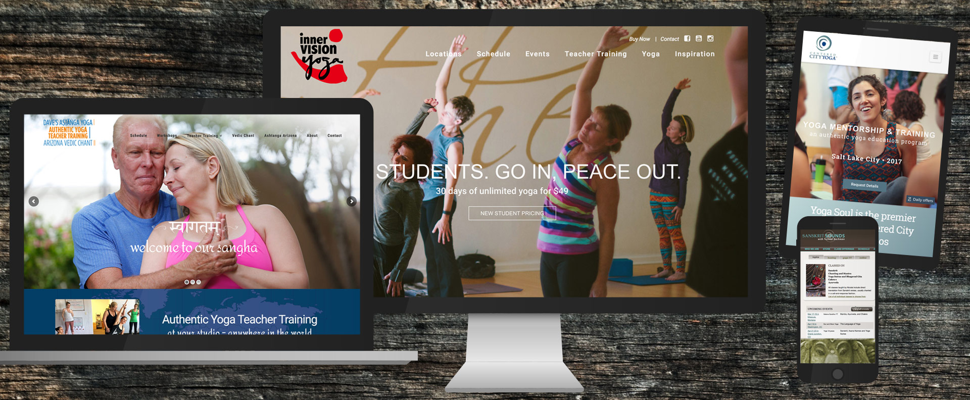 Website Design for Yoga Teachers and Yoga Studios