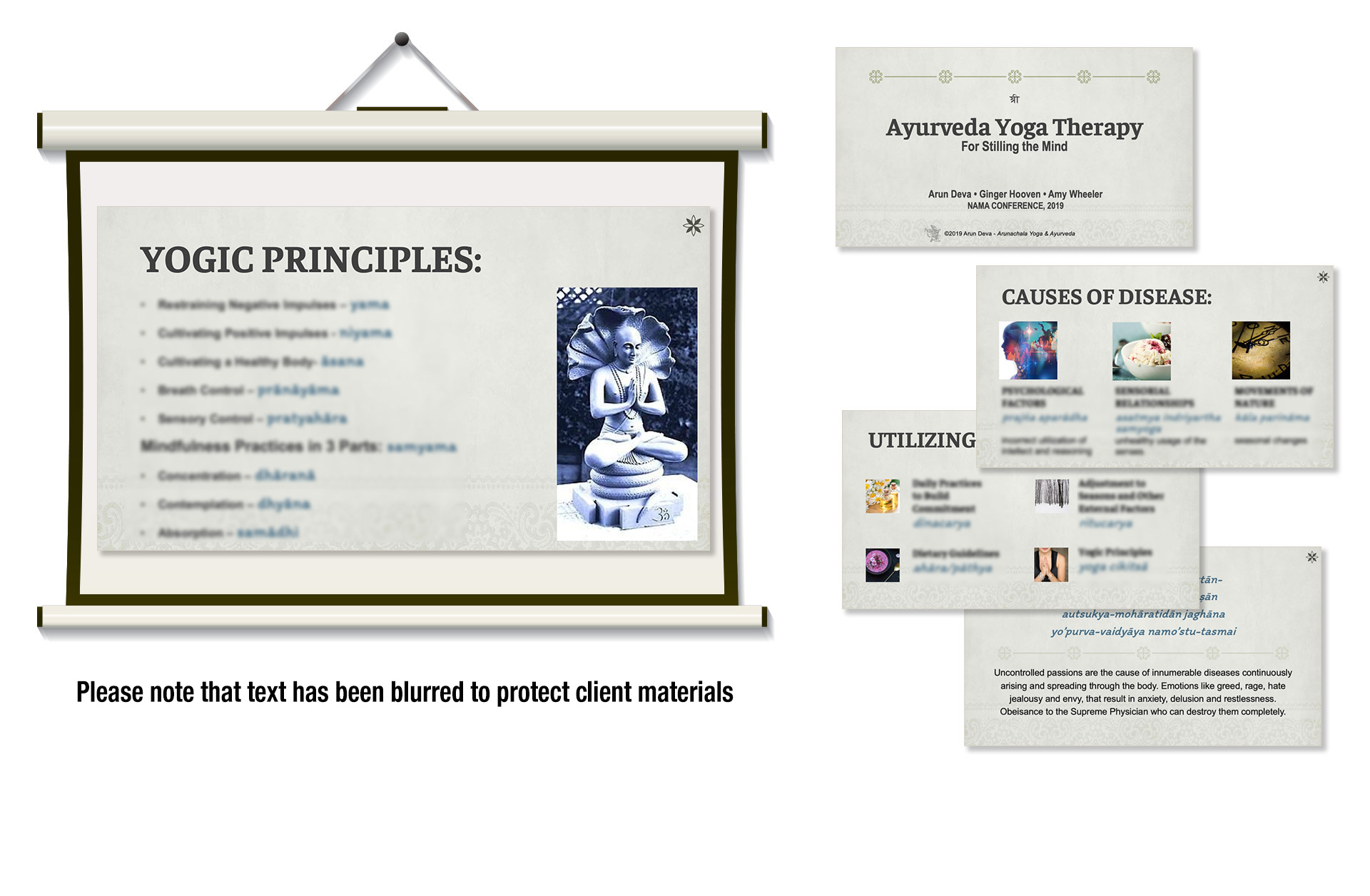 PPT Presentation Design for Ayurveda